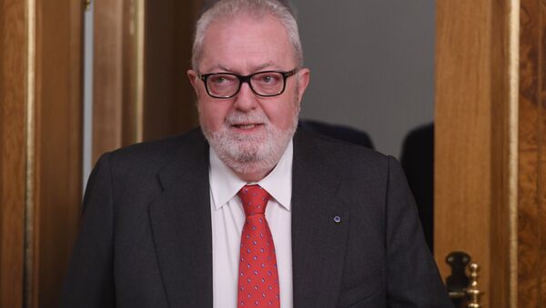 Pedro Agramunt, expresidente de la Asamblea Parlamentaria del Consejo Europeo (PACE) - Sputnik Mundo