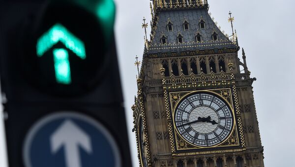 The Big Ben clocktower is seen in London, Britain, 12 March - Sputnik Mundo