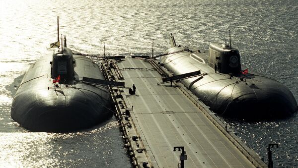 Moored nuclear-powered missile submarines - Sputnik Mundo