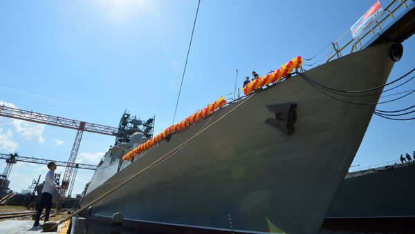 Fragata rusa del proyecto Guepard 3.9 - Sputnik Mundo