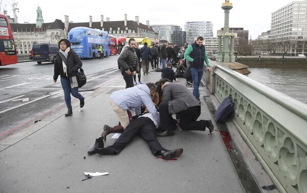 Tiroteo en el puente de Westminster en Londres - Sputnik Mundo