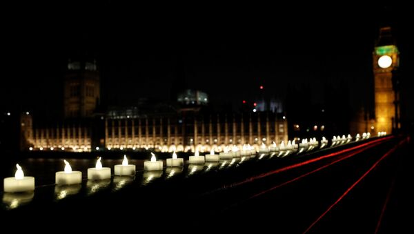 Homenaje a las víctimas del atentado en Londres - Sputnik Mundo