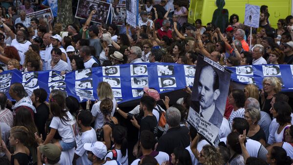 Marcha en el Día de la Memoria en Buenos Aires - Sputnik Mundo