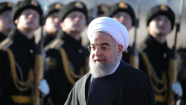 Прилет президента Ирана Х. Рухани в Москву - Sputnik Mundo