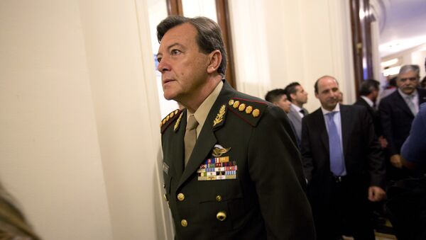 Excomandante en jefe del Ejército de Argentina, César Milani - Sputnik Mundo