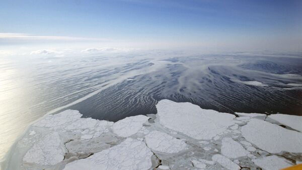 Imagen aérea del estrecho de Bering - Sputnik Mundo