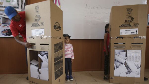 Elecciones presidenciales en Ecuador (archivo) - Sputnik Mundo
