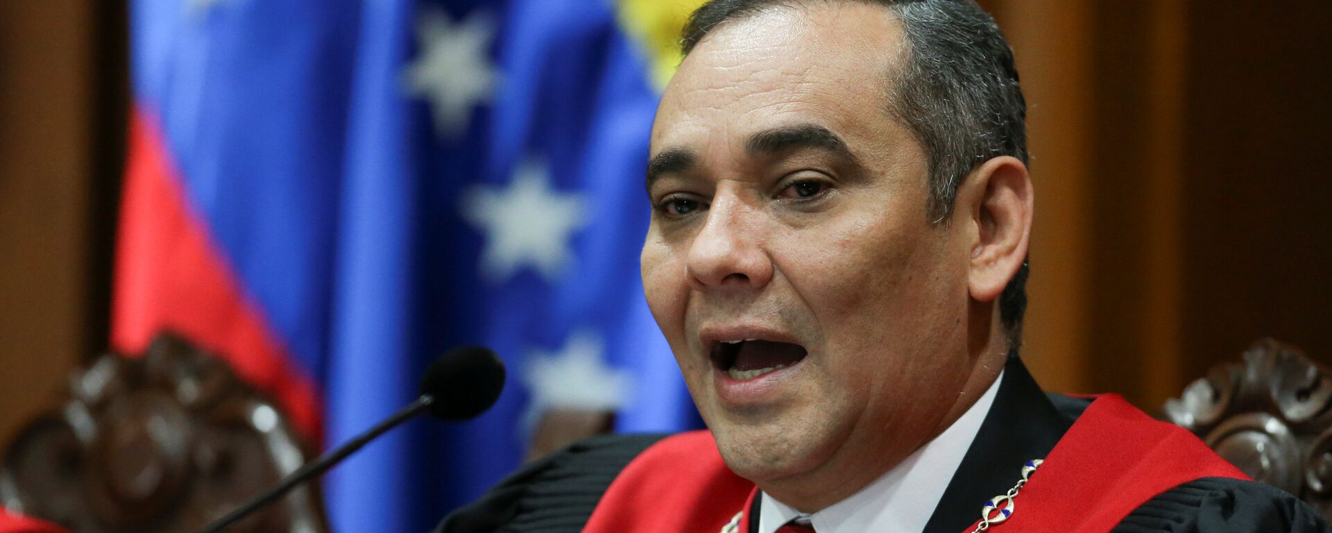 Maikel Moreno, presidente del Tribunal Supremo de Venezuela - Sputnik Mundo, 1920, 27.07.2021