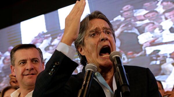 Guillermo Lasso, candidato presidencial por la oposición en Ecuador - Sputnik Mundo