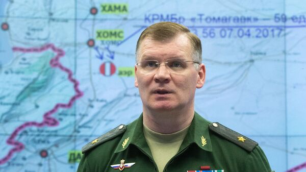 General mayor Ígor Konashénkov, portavoz del Ministerio de Defensa ruso - Sputnik Mundo