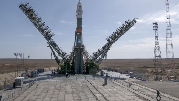 El cohete Soyuz (archivo) - Sputnik Mundo
