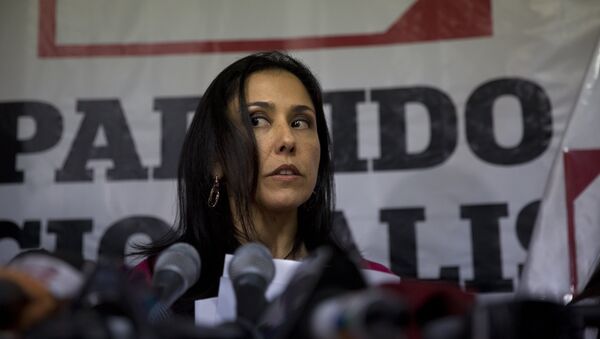 Nadine Heredia, mujer del expresidente de Perú Ollanta Humala (archivo) - Sputnik Mundo
