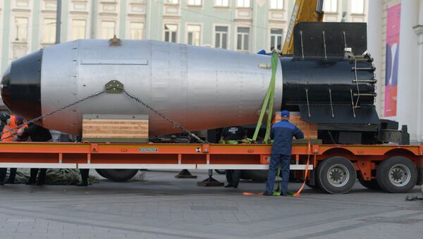 Tsar bomba arrives in Moscow - Sputnik Mundo