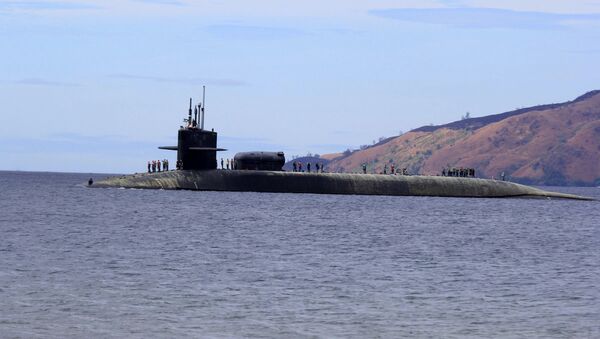 USS Michigan, un submarino de la clase Ohio - Sputnik Mundo