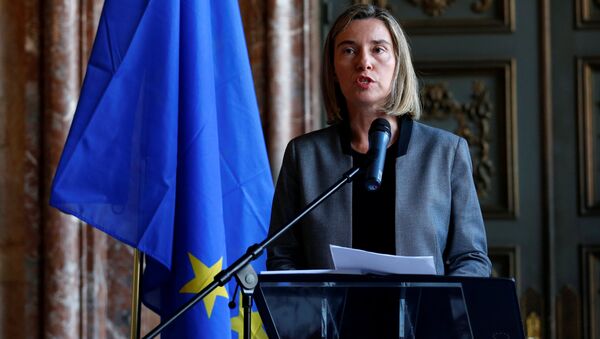 La alta representante de la Unión Europea para Asuntos Exteriores y Política de Seguridad, Federica Mogherini - Sputnik Mundo
