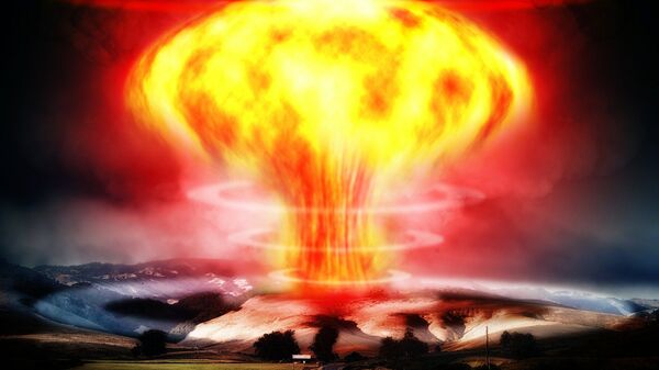 Una explosión nuclear - Sputnik Mundo