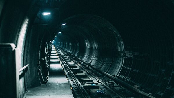 Un túnel ferroviario - Sputnik Mundo