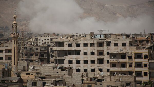 El barrio de Al Kabun, al este de Damasco - Sputnik Mundo