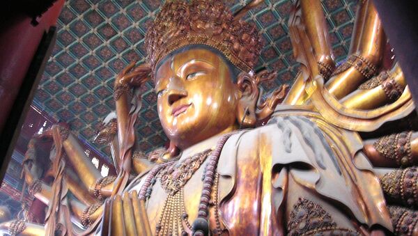 Estatua de Budhisattva - Sputnik Mundo