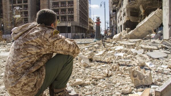Ruinas de Bengasi, Libia, 4 de abril de 2015 - Sputnik Mundo