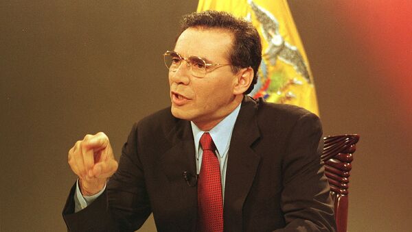 Jamil Mahuad, expresidente de Ecuador - Sputnik Mundo