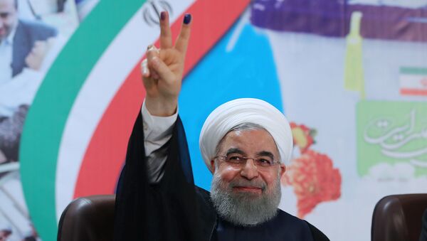 Hasán Rohaní, presidente reelegido de Irán - Sputnik Mundo