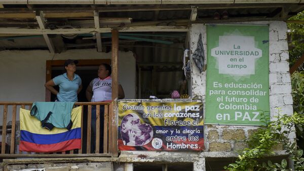 Los carteles pacifistas en Colombia - Sputnik Mundo