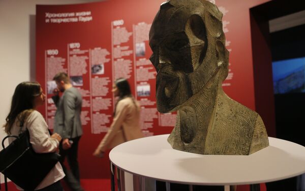 Exposición de Antonio Gaudí en Museo de Arte Moderno de Moscú - Sputnik Mundo