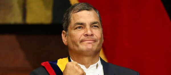 Rafael Correa, expresidente de Ecuador Rafael Correa, expresidente de Ecuador - Sputnik Mundo