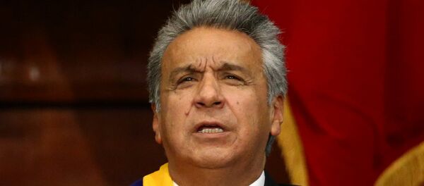 Lenín Moreno, presidente de Ecuador Lenín Moreno, presidente de Ecuador - Sputnik Mundo