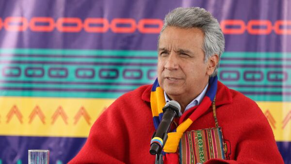 El presidente de Ecuador, Lenín Moreno - Sputnik Mundo