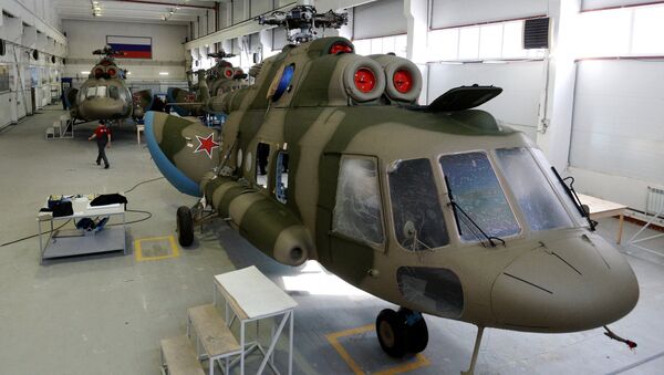 Los sistemas Richag-AV instalados sobre los helicópteros Mi-8 - Sputnik Mundo