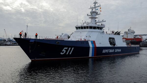 El buque guardacostas Poliarnaya Zvezda - Sputnik Mundo