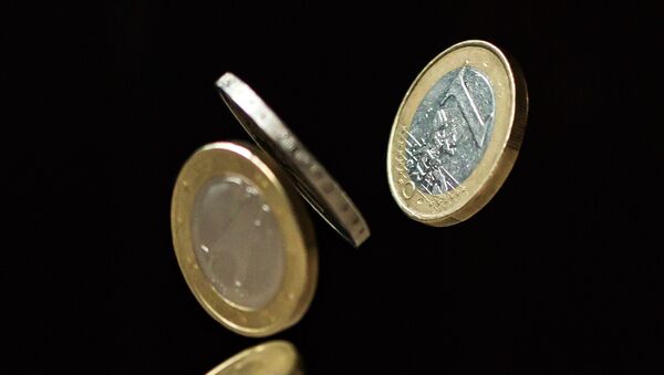 Monedas de euro (imagen referencial) - Sputnik Mundo