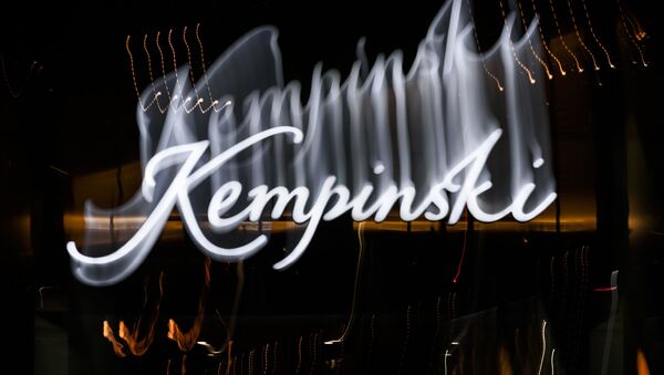 Logo de hotelera Kempinski - Sputnik Mundo