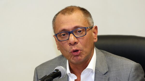 Jorge Glas, exvicepresidente de Ecuador - Sputnik Mundo