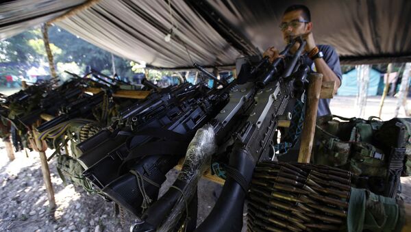 Las armas de las FARC (archivo) - Sputnik Mundo
