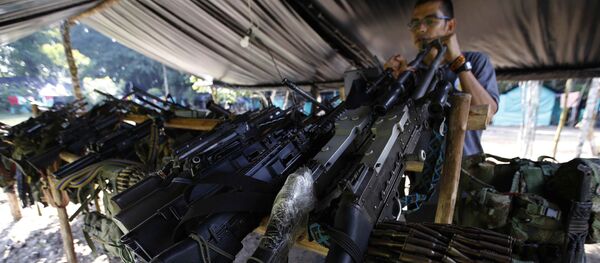 Las armas de las FARC (archivo) Las armas de las FARC (archivo) - Sputnik Mundo