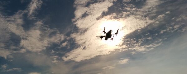 Un dron (imagen referencial) Un dron (imagen referencial) - Sputnik Mundo