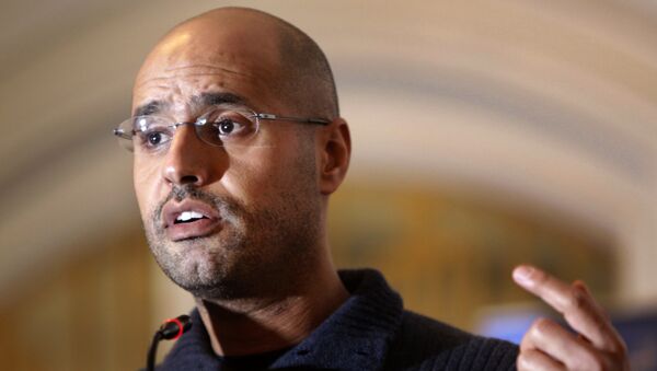 Saif al-Islam Gadafi, hijo del exlíder libio Muamar Gadafi (archivo) - Sputnik Mundo