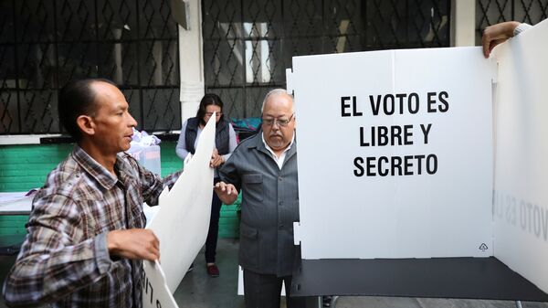 La preparación para las elecciones en México (archivo) - Sputnik Mundo