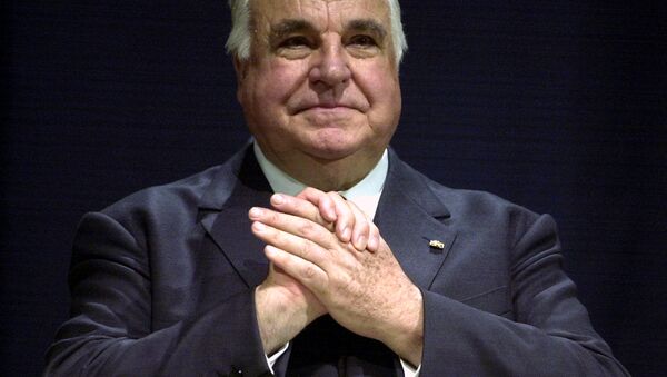 Helmut Kohl, excanciller federal alemán (archivo) - Sputnik Mundo