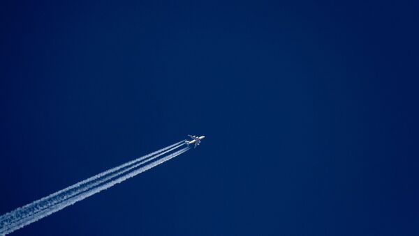 Un avión (imagen referencial) - Sputnik Mundo