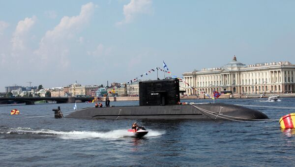 Un submarino del proyecto Lada en San Petersburgo - Sputnik Mundo