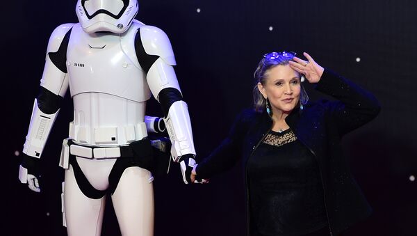 Carrie Fisher, actriz estadounidense de Star Wars (La guerra de las galaxias, en español) - Sputnik Mundo