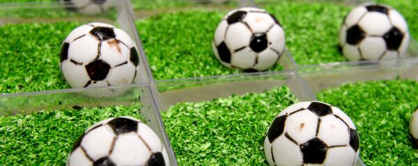 Balones de fútbol comestibles (imagen referencial) Balones de fútbol comestibles (imagen referencial) - Sputnik Mundo