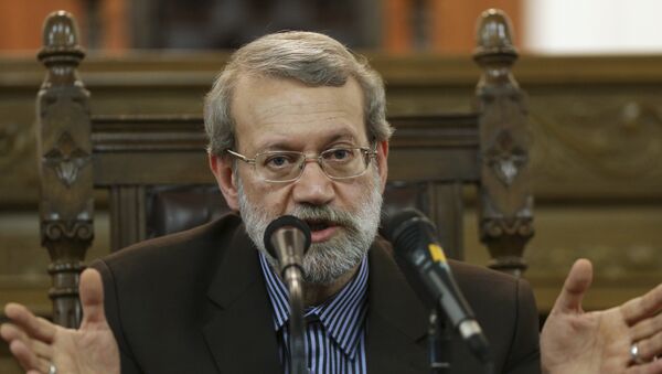 Alí Lariyaní, presidente del Parlamento iraní - Sputnik Mundo