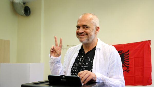 Edi Rama, líder del Partido Socialista de Albania - Sputnik Mundo