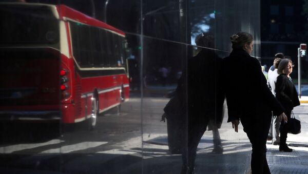 Una parada de autobús en Buenos Aires, Argentina (archivo) - Sputnik Mundo