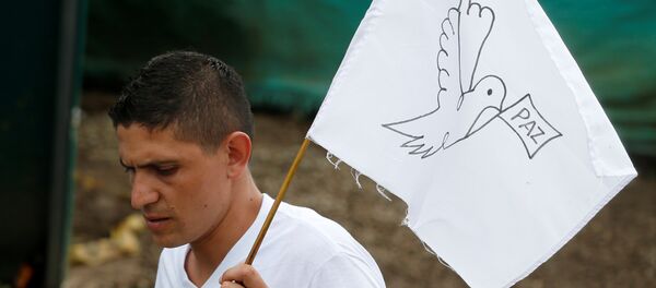 Paz con FARC en Colombia Paz con FARC en Colombia - Sputnik Mundo
